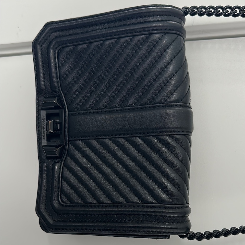 Rebecca Minkoff Black Quilted Crossbody Bag